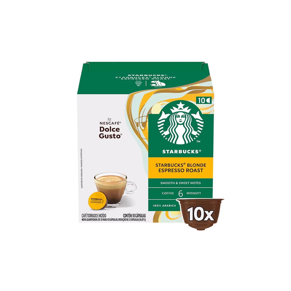 STARBUCKS BLONDE ESPRESSO ROAST 10 CÁPSULAS - Image 3