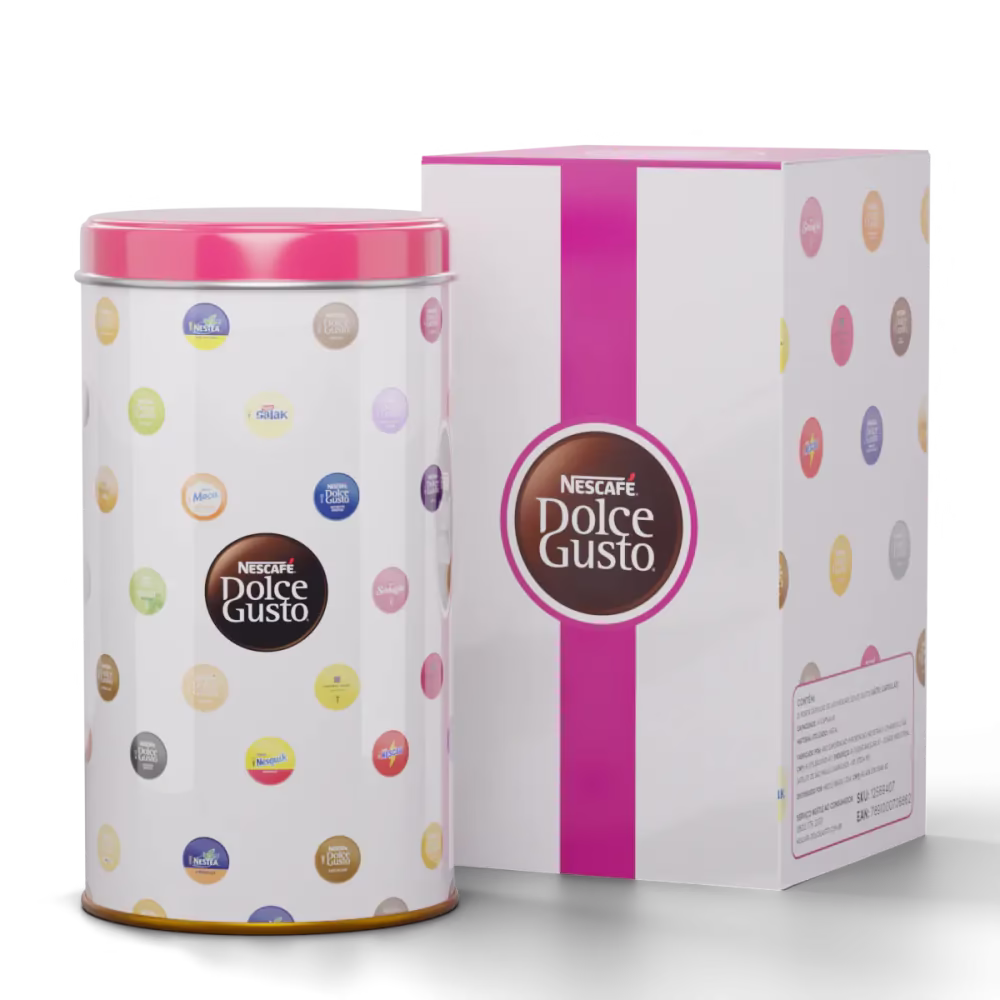 PORTA CÁPSULAS LATA SABORES