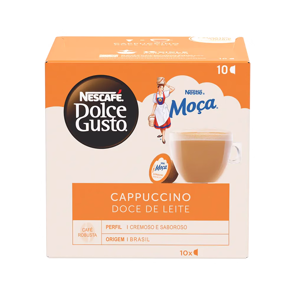 CAPPUCCINO MOÇA DOCE DE LEITE 10 CÁPSULAS