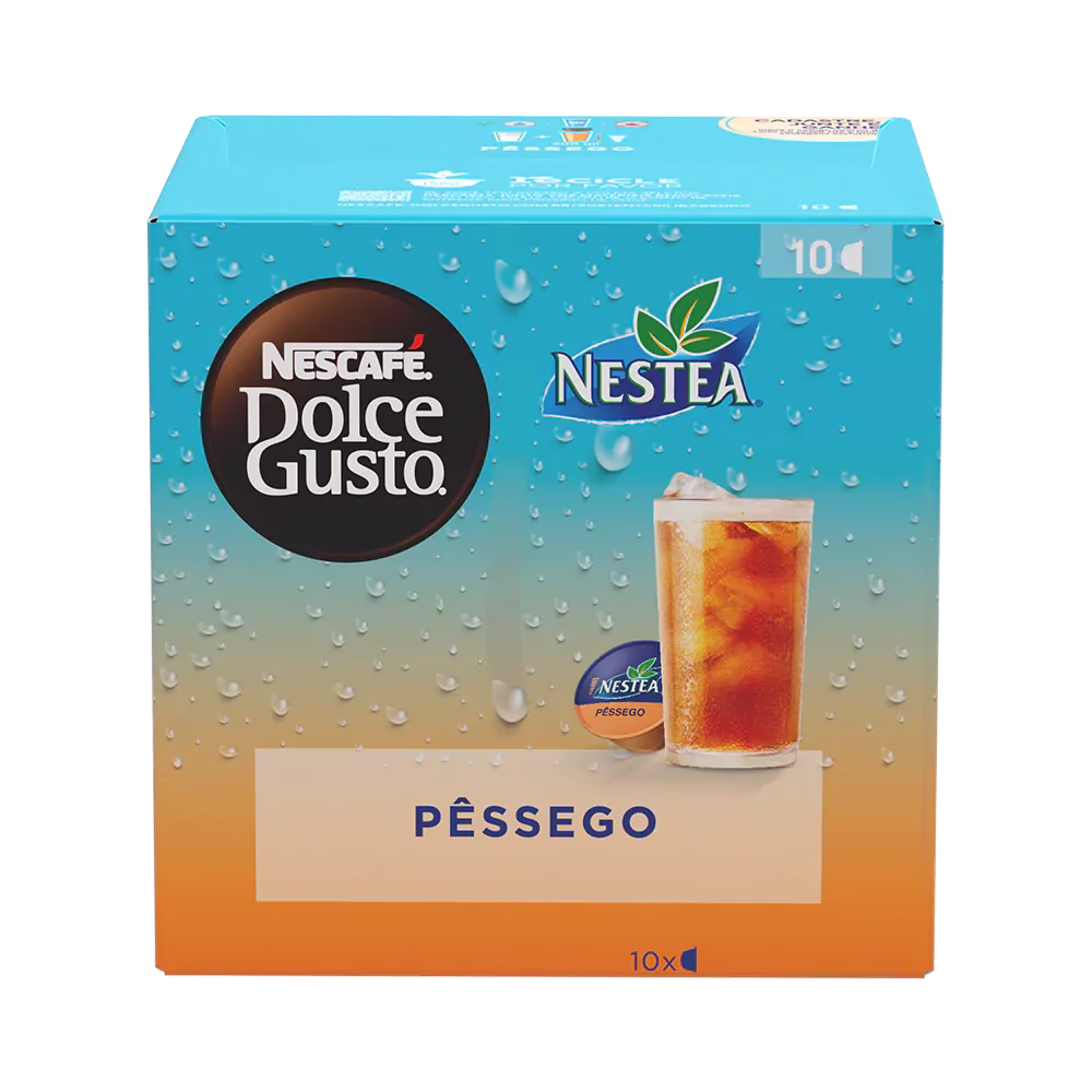 NESTEA® PÊSSEGO 10 CÁPSULAS