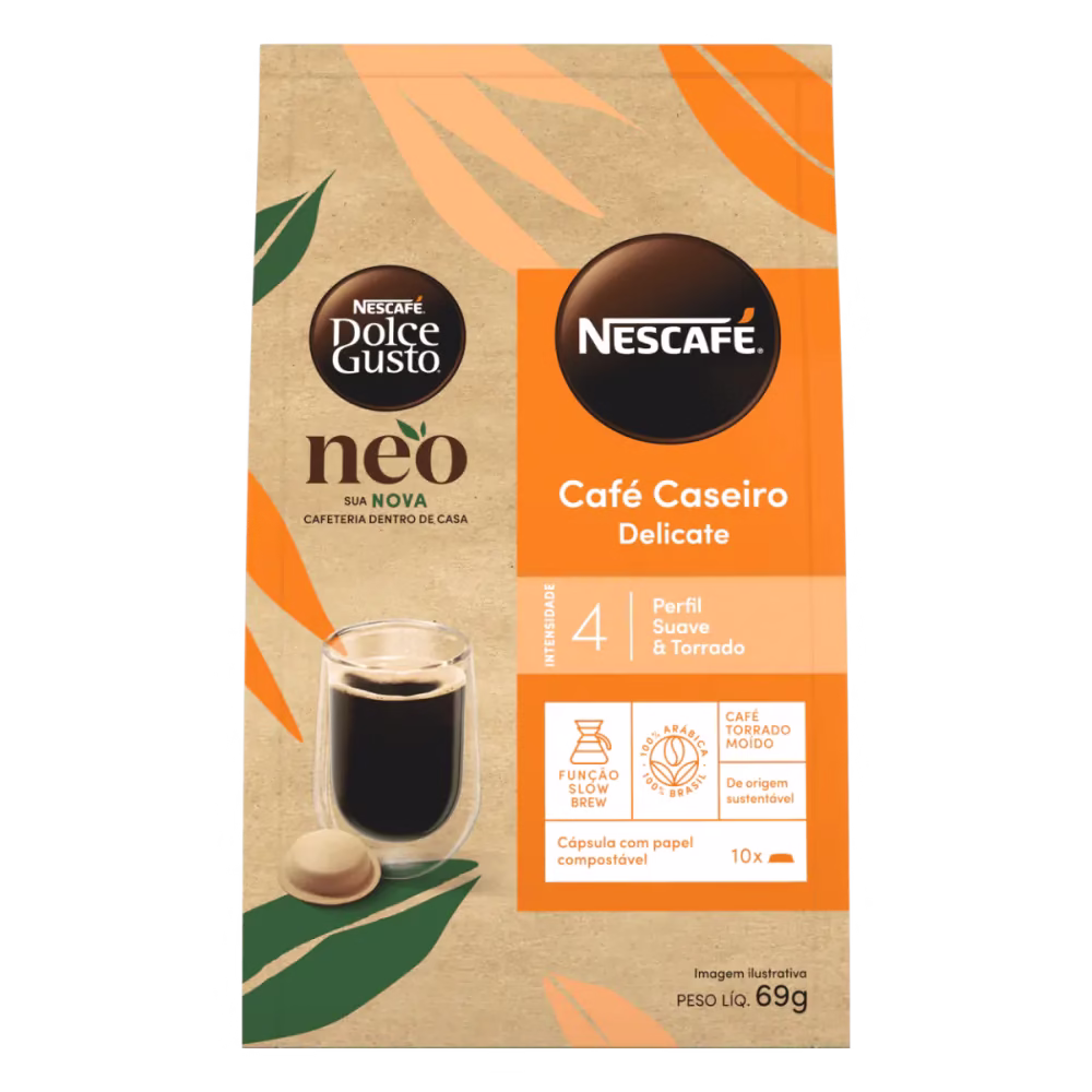 NEO Caseiro Delicate 10 Cápsulas