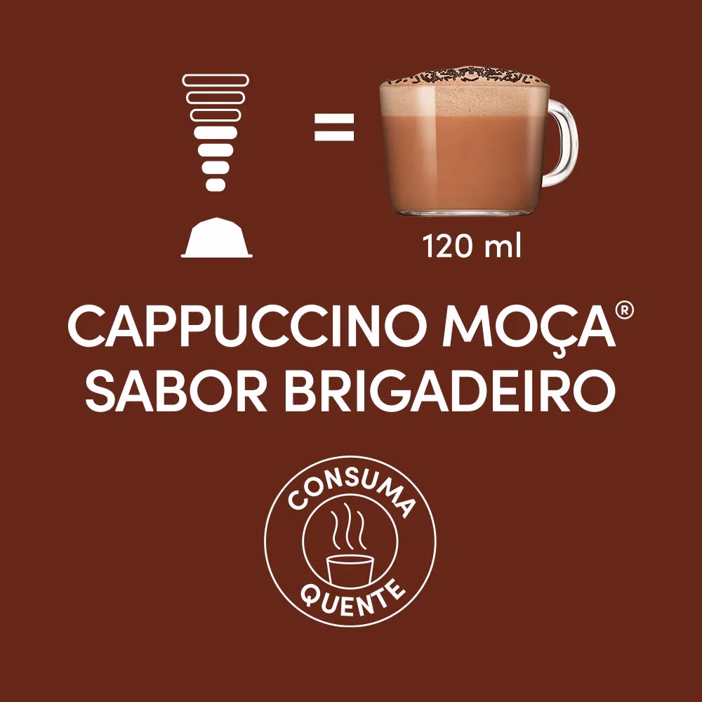CAPPUCCINO MOÇA SABOR BRIGADEIRO 10 CÁPSULAS - Image 3